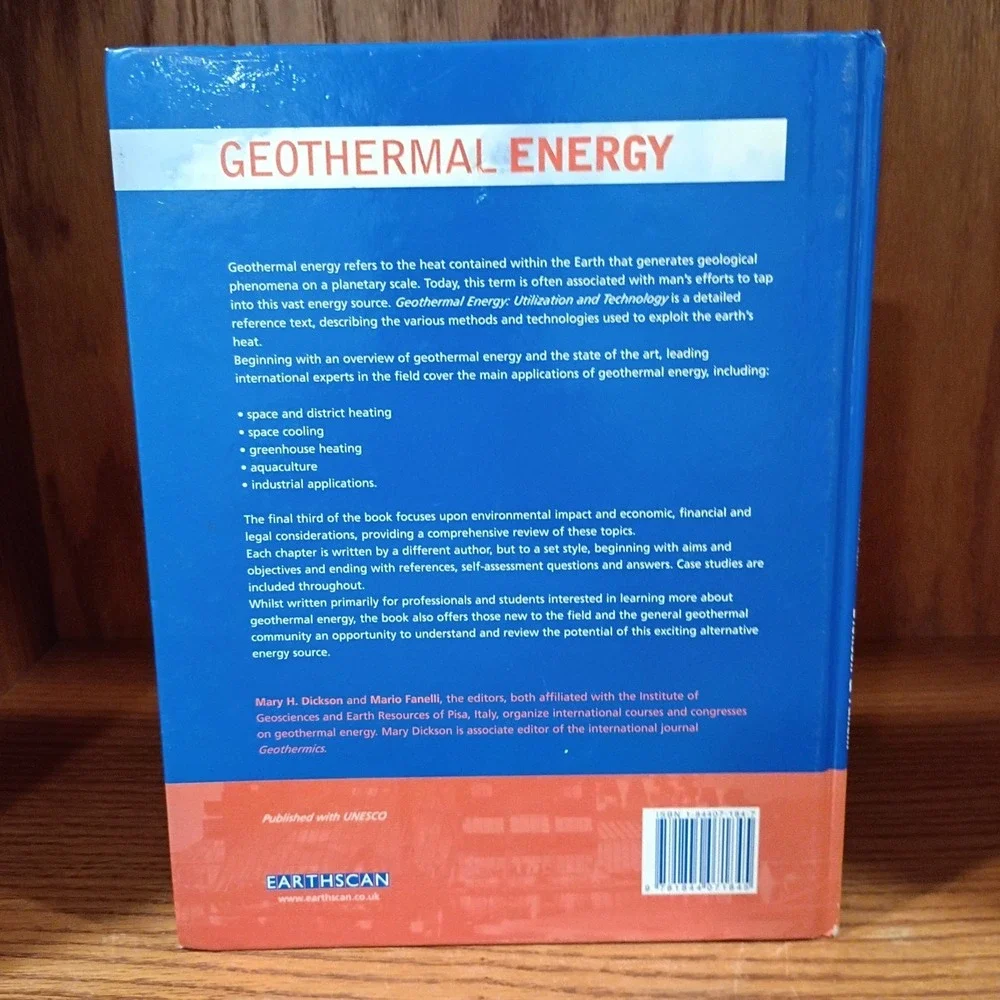 Geothermal Energy : Utilization and Technology by Mary H. Dickson, Mario Fanelli